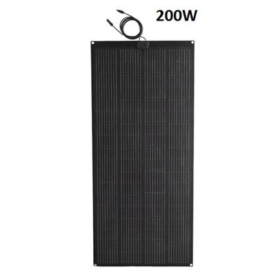 Paneles solares flexibles monocristalinos ETFE 20V 200W para el hogar hechos a medida