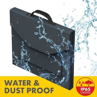 Bolso plegable de cargador solar con puertos USB tamaño desplegable 3570 * 550 * 28mm