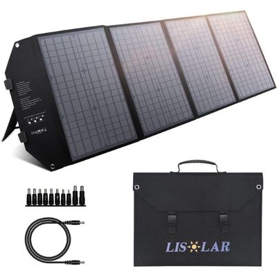 Bolso plegable solar impermeable de peso ligero Kit de paneles solares portátiles de 100W