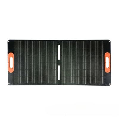 Cargador de paneles solares de 18V 100W Paneles solares plegables ligeros para viajes al aire libre
