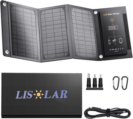 Bolsa solar plegable ligera 21W Solución de carga solar plegable