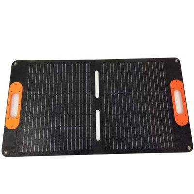 Cargador solar plegable portátil ligero para mochila 60W