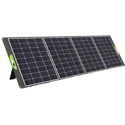 Cargador de batería solar plegable de 400W 18V para generadores de RV de campamento