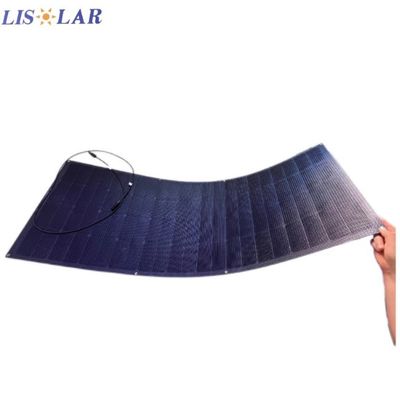 150W Célula de energía solar paneles solares flexibles impermeables corriente de cortocircuito Isc 6.99A