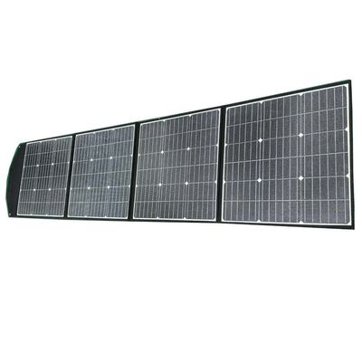 Paquete de energía solar portátil de 200W para solución de energía portátil Tamaño de plegado 588*498*78mm