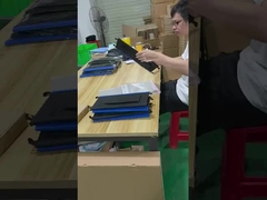 28W paneles solares plegables cargador bolso de mano para acampar 11.1x 6.3x 1.3in