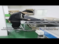 Montaje en tierra del cargador del panel solar plegable portátil de 100W 18V para acampar en RV