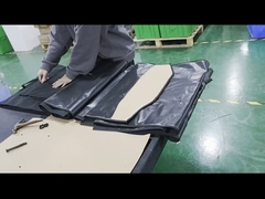 Impresión de logotipo personalizado Paneles solares a prueba de viento e agua Mochila con paneles de silicio monocristalino