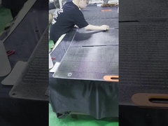 Cargador de maletines solares de paneles solares de silicio monocristalino de 100W con logotipo personalizado