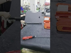 Cargador solar plegable de 4 plegados de tamaño 1670 * 500 * 5MM para viajeros y campistas